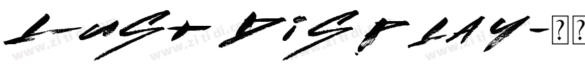 Lust Display字体转换 Lust Display字体转换